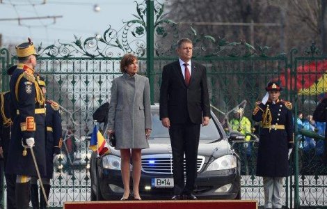 Klaus Iohannis a depus o coroana in memoria victimelor Revolutiei