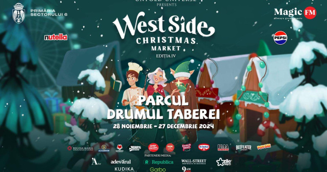 Magia Crăciunului revine la West Side Christmas Market pe 28 noiembrie