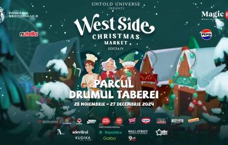 Magia Crăciunului revine la West Side Christmas Market pe 28 noiembrie