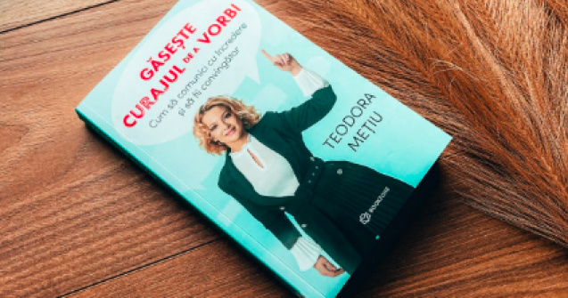 Cartea revoluționară a Teodorei Mețiu: Găsește curajul de a vorbi