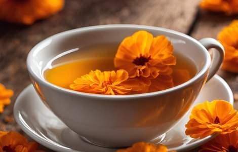 Ceaiul de gălbenele - beneficii și proprietăți pentru sănătate
