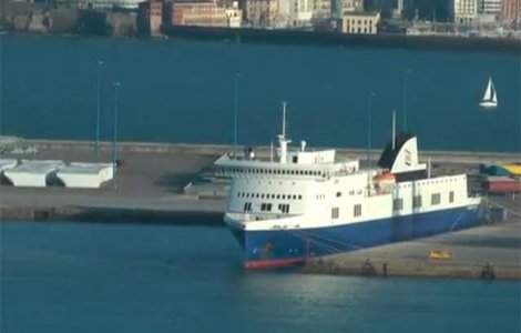 Incendiu pe un feribot italian in largul Greciei
