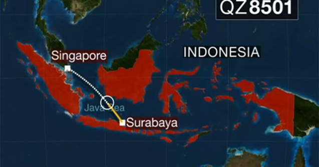  Video  Fragmente ale avionului AirAsia, depistate in Marea Java