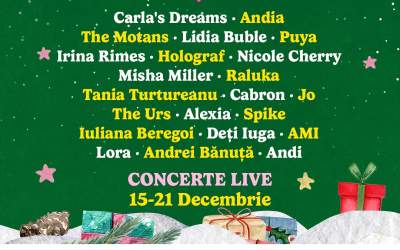 Descoperă ce artiști surpriză...