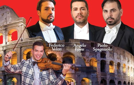 Descoperă turneul spectaculos al celor Trei Tenori Italieni în luna dedicată femeilor în întreaga țară