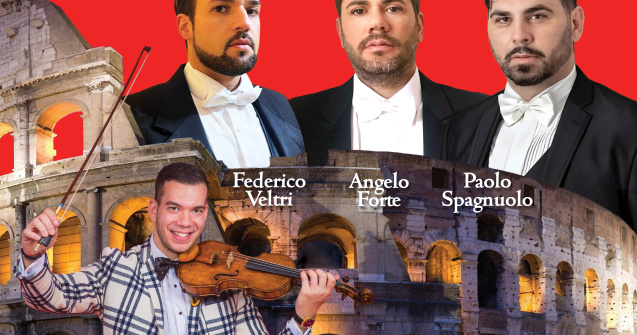 Turneul spectaculos al celor Trei Tenori Italieni în România