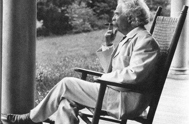 A fost furata placheta funerara a scriitorului Mark Twain