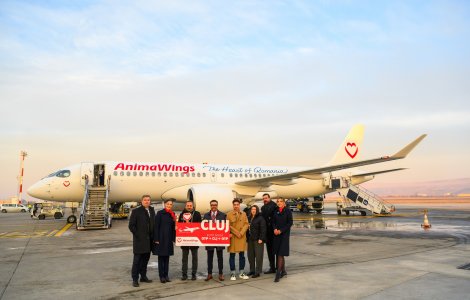 AnimaWings lansează ruta București-Cluj cu prețuri incredibil de mici!