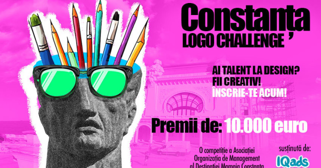 IQads lansează provocarea creativă “Identitatea vizuală a Constanței – Orașul îmbrățișat cu marea”. O competiție de design cu premii de 10.000 EUR