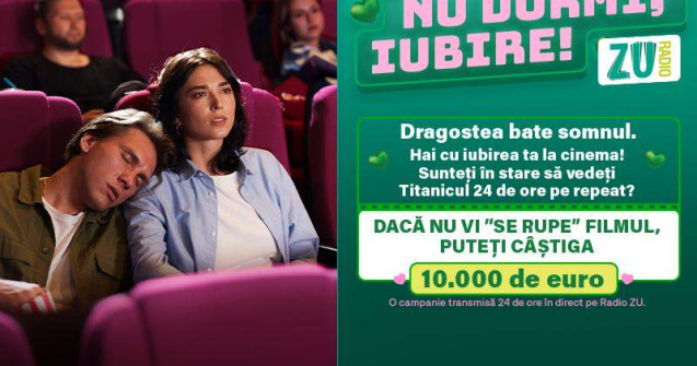 Provocare Radio ZU: câștigă 10.000 euro fără să dormi!