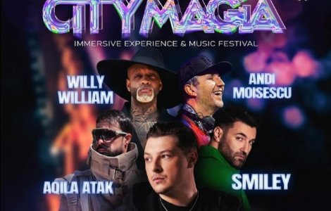 Smiley te așteaptă pe 8 Martie la CiTYMAGIA, primul lui festival mare din 2025
