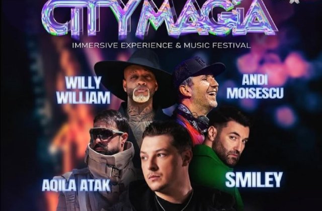 Smiley te așteaptă pe 8 Martie la CiTYMAGIA, primul lui festival mare din 2025