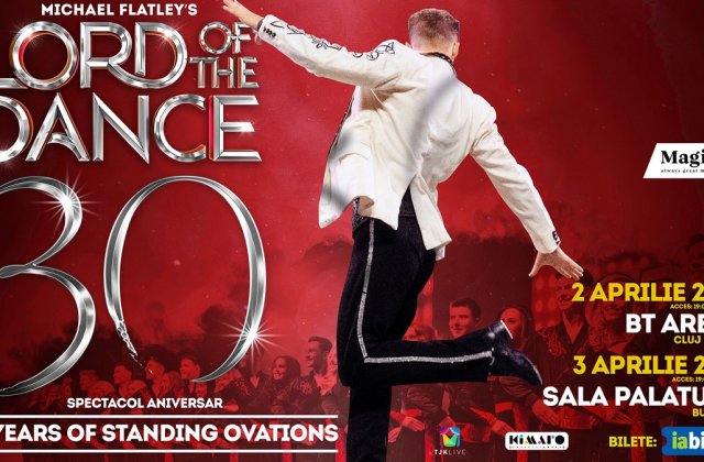 Lord of the Dance anunță super turneul aniversar de 30 de ani și revine la București si Cluj Napoca &icirc;n 2026 
