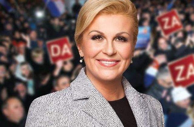 Croata Kolinda Grabar-Kitarovici, PRIMA femeie presedinte in Balcani