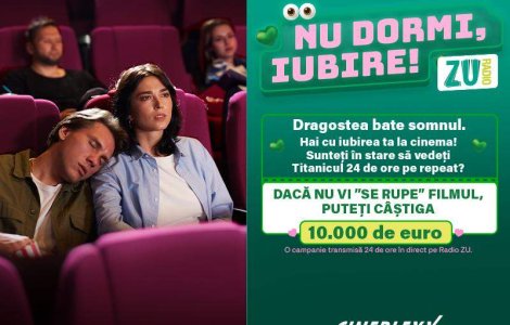 Cine va rezista maratonului „Titanic” de 24 de ore pentru 10.000 de euro?