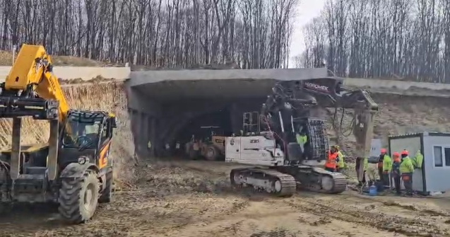 Tunel secret pe A1 Lugoj - Deva: Lucrările avansează rapid!