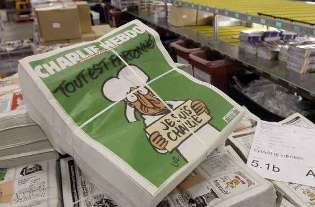 Charlie Hebdo ar putea obtine 10 milioane de euro din vanzari si donatii