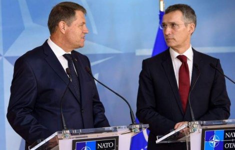 Secretarul general al NATO, invitat de Klaus Iohannis in Romania