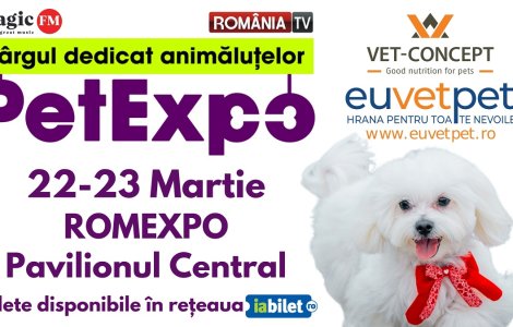 Iubitorii de animale se întâlnesc la PetExpo 2025 – Două zile de spectacol, demonstrații, noutăți și oferte speciale!