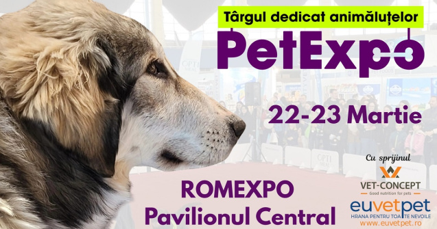 Rasele românești de câini, vedetele PetExpo 2025, la ROMEXPO