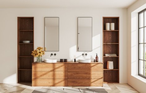 Armonia spațiului: Idei creative pentru selecția pieselor de mobilier perfecte pentru baia ta