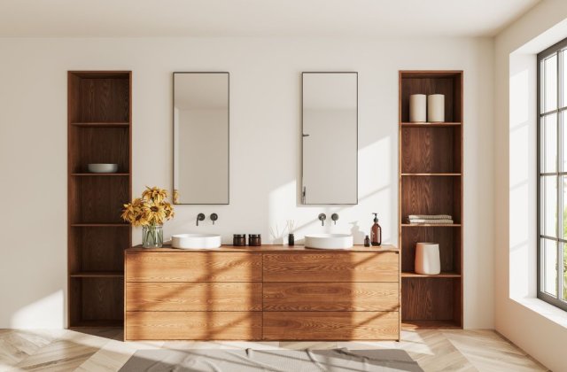 Armonia spațiului: Idei creative pentru selecția pieselor de mobilier perfecte pentru baia ta