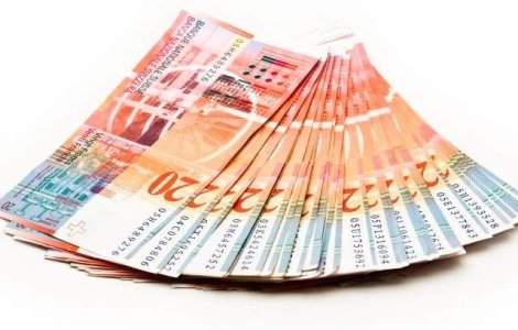 Francul elvetian a crescut la un nou MAXIM istoric