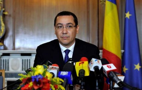  Update  Premierul Ponta si-a ANULAT vizita in Republica Moldova