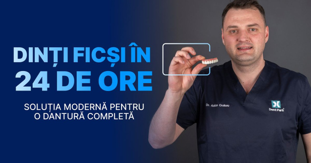 Redescoperă bucuria de a zâmbi: Dinți ficși în 24 de ore