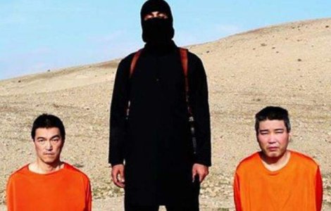  Foto  Statul Islamic ar fi DECAPITAT un ostatic japonez
