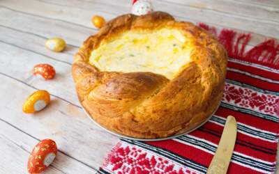 Pască tradițională cu brânză:...