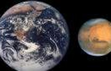 Marte a avut apa. Dovada, in mod paradoxal, a fost gasita pe Terra