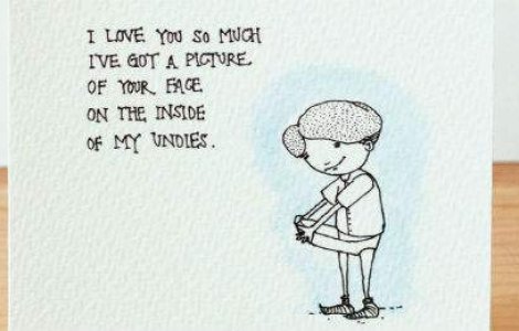 Probabil cele mai bizare felicitari de Sfantul Valentin