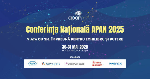 APAN România organizează conferința dedicată persoanelor cu scleroză multiplă