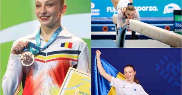 Ana Bărbosu aduce României bronzul european la gimnastică