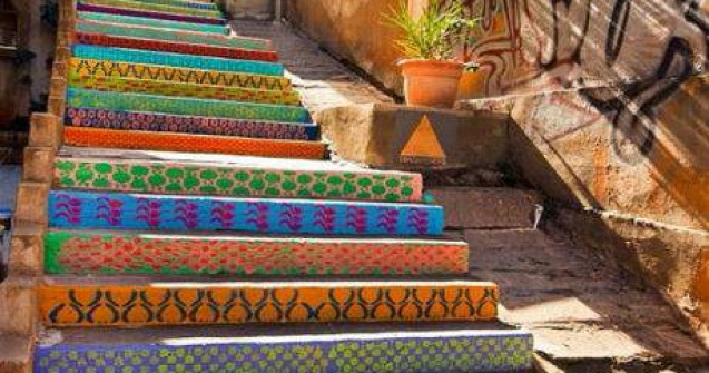 Probabil cele mai colorate scari din lume