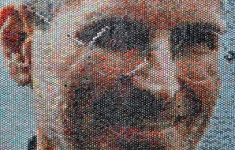 Suprinzator! Vezi aici portrete inedite din folie cu bule