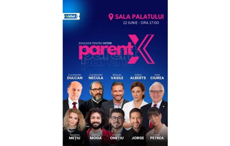 Surprizele PARENTX 20: Transformare la Sala Palatului pe 12 iunie