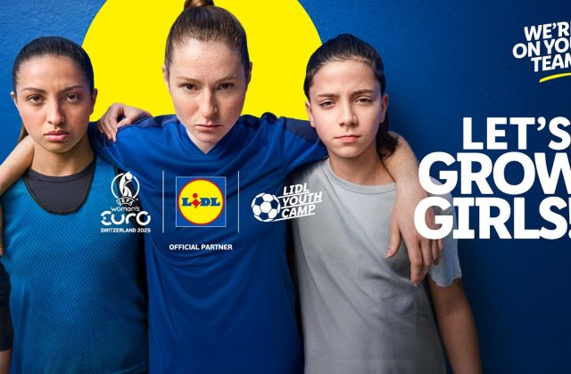 LIDL aduce Youth Camp pentru fete la UEFA Women EURO 2025