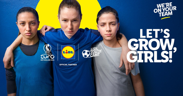 LIDL aduce Youth Camp pentru fete la UEFA Women's EURO 2025
