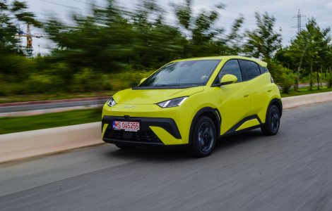 Un nou rival electric pentru Dacia Spring: Descoperă BYD Dolphin Surf în test drive exclusiv