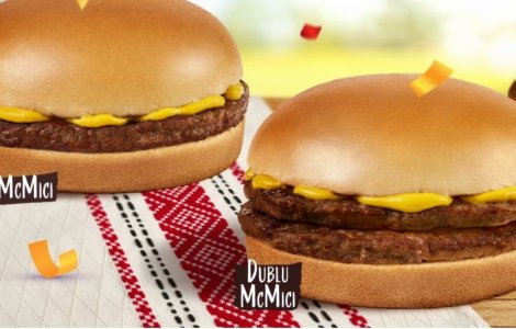 McDonald’s readuce în meniu produsele surpriză: Află până când poți savura McMici și Cârnăciori Oltenești