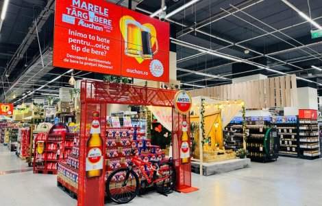 Auchan surprinde cu oferte exclusive la Târgul de Bere 2025