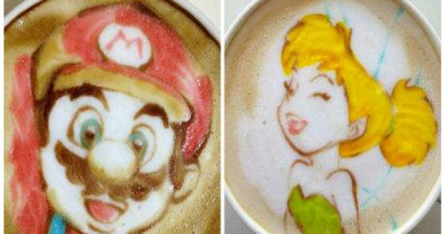 Arta intr-o ceasca de cafea: 15 imagini care iti vor face ziua mai buna