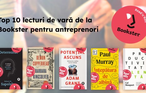 Descoperă cele 10 cărți esențiale de vară recomandate de Bookster pentru antreprenori ambițioși