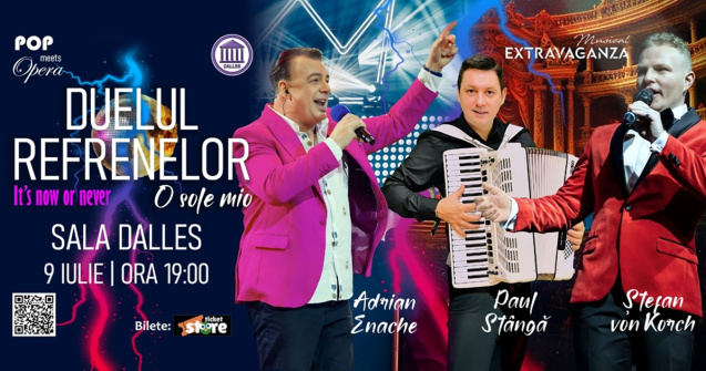 Concert surpriză la Sala Dalles: Pop-ul întâlnește opera!