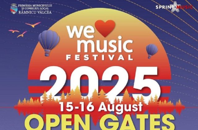  We Love Music Festival revine &icirc;n forță la R&acirc;mnicu V&acirc;lcea. Au fost anunțați primii artiști din line-up-ul festivalului!