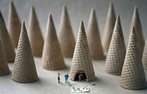 Povesti comestibile... 10 'desene' fascinante din mancare