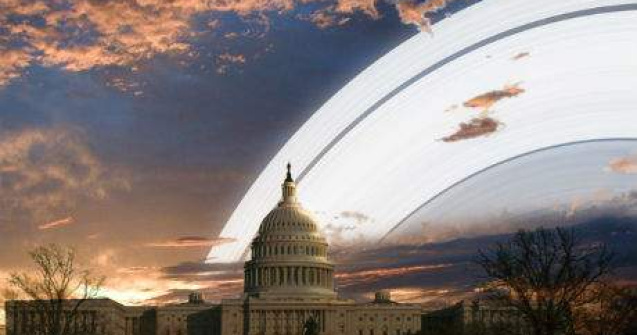 Priveliste magnifica: Cum ar arata Pamantul daca ar avea inele ca Saturn