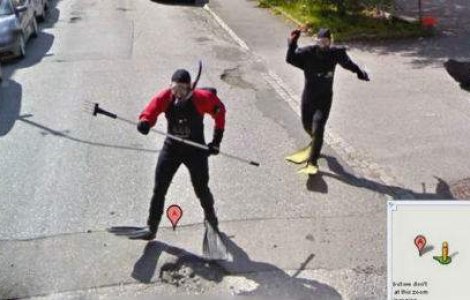 Alte 20 imagini ILARE surprinse de Google Street View
